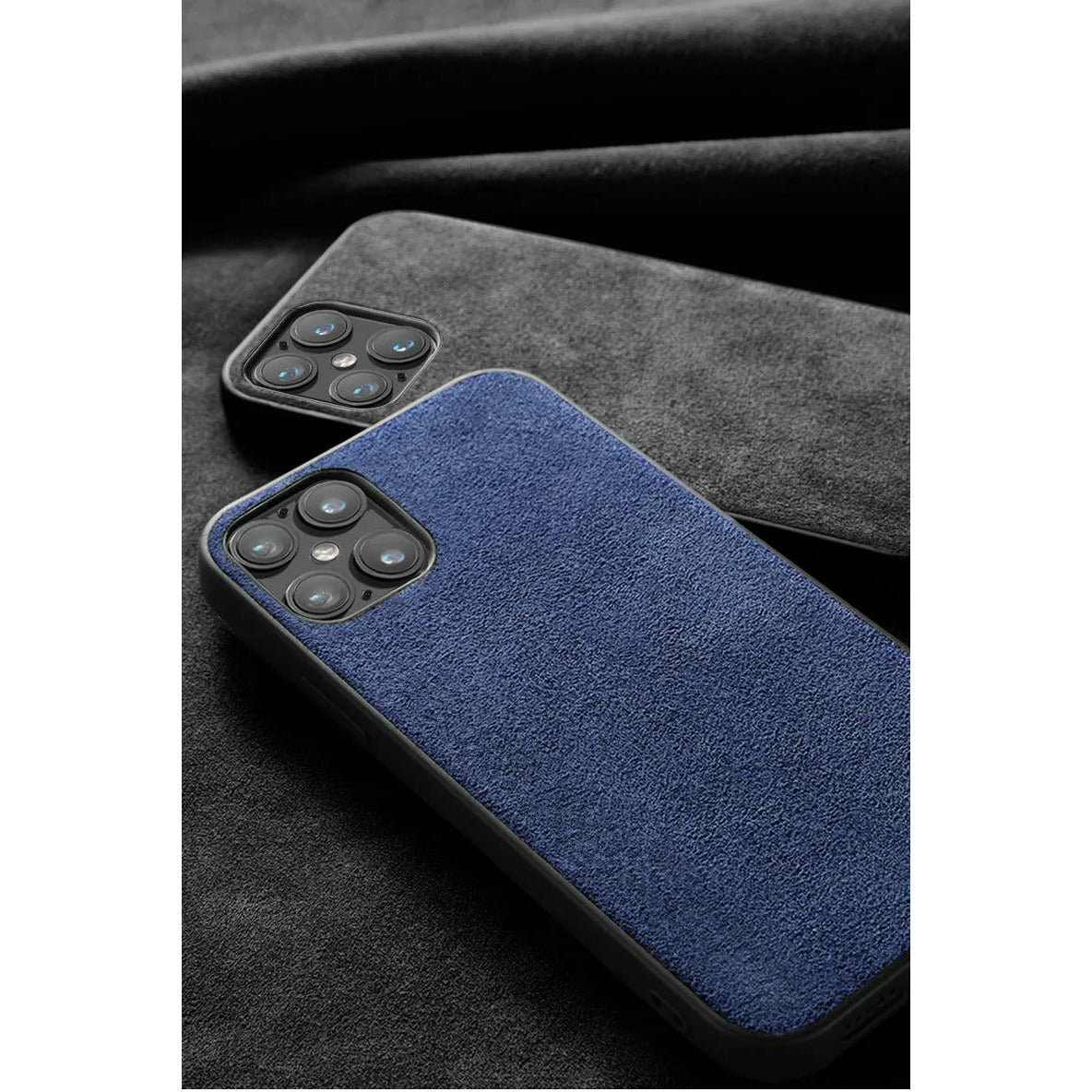 iPhone 14 Anacotte Luxeium premium microfiber suede handcraft iPhone case